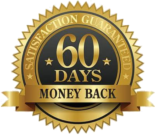 FemiCore 60-day money-back satisfaction guarantee badge